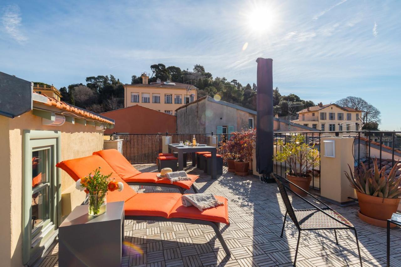 Le Chateau - The Most Beautiful Sight In Old Town, Private Terrace Ницца Экстерьер фото