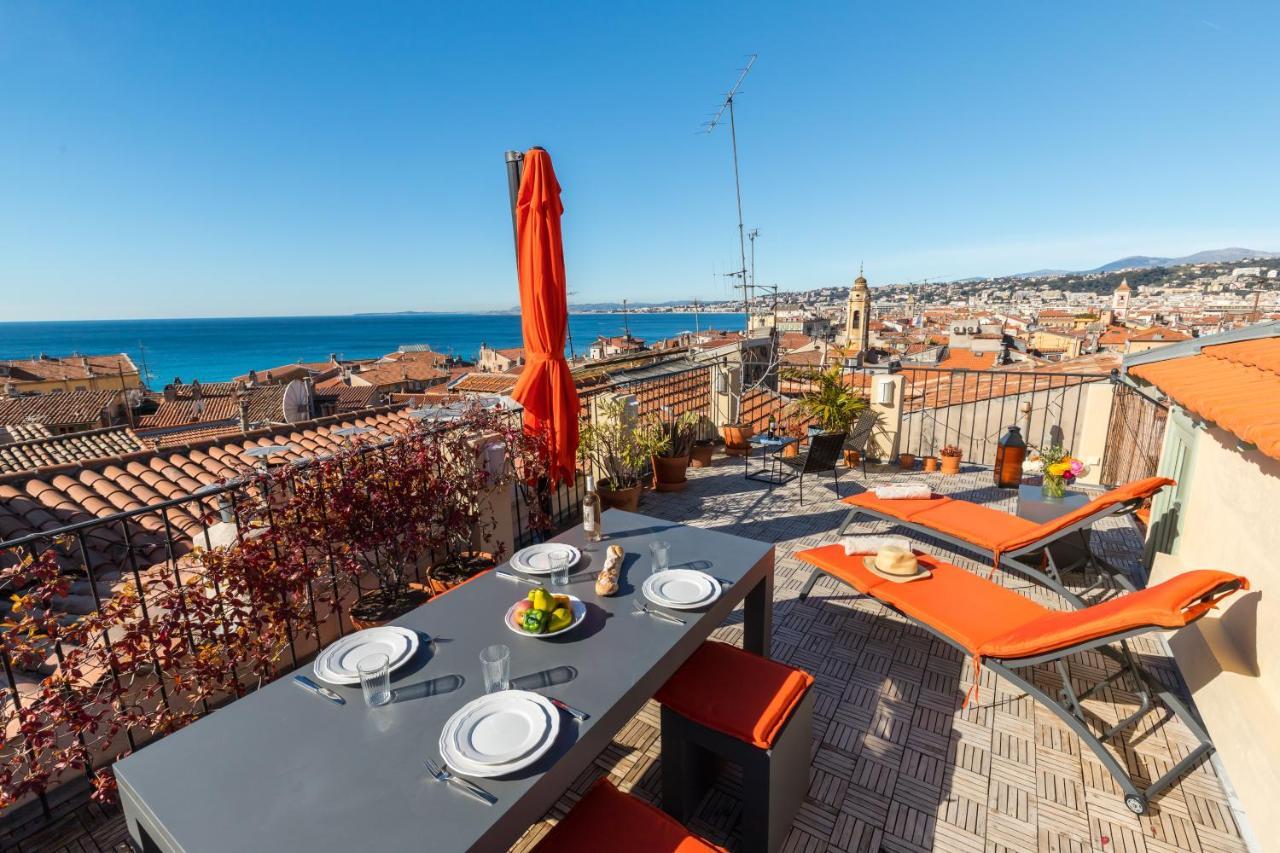 Le Chateau - The Most Beautiful Sight In Old Town, Private Terrace Ницца Экстерьер фото