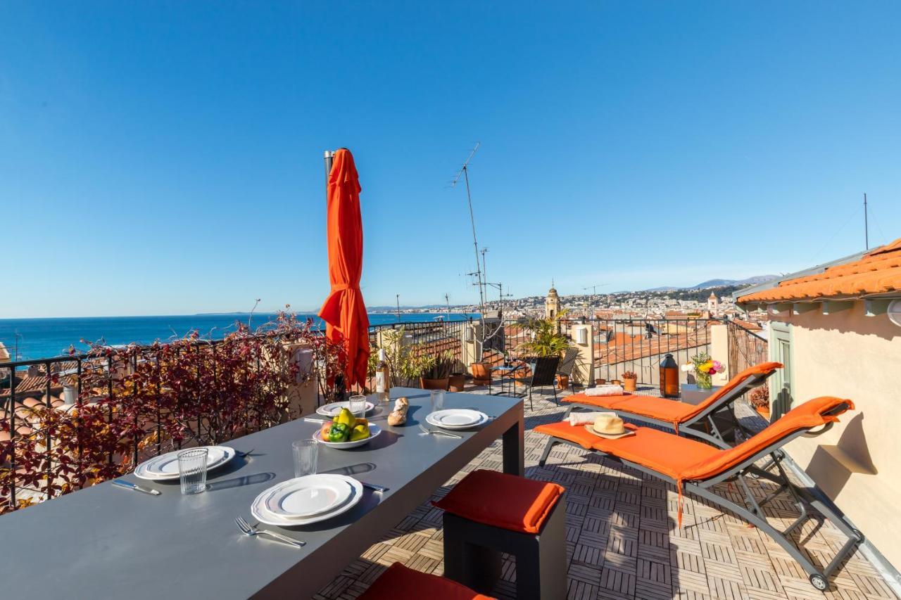 Le Chateau - The Most Beautiful Sight In Old Town, Private Terrace Ницца Экстерьер фото