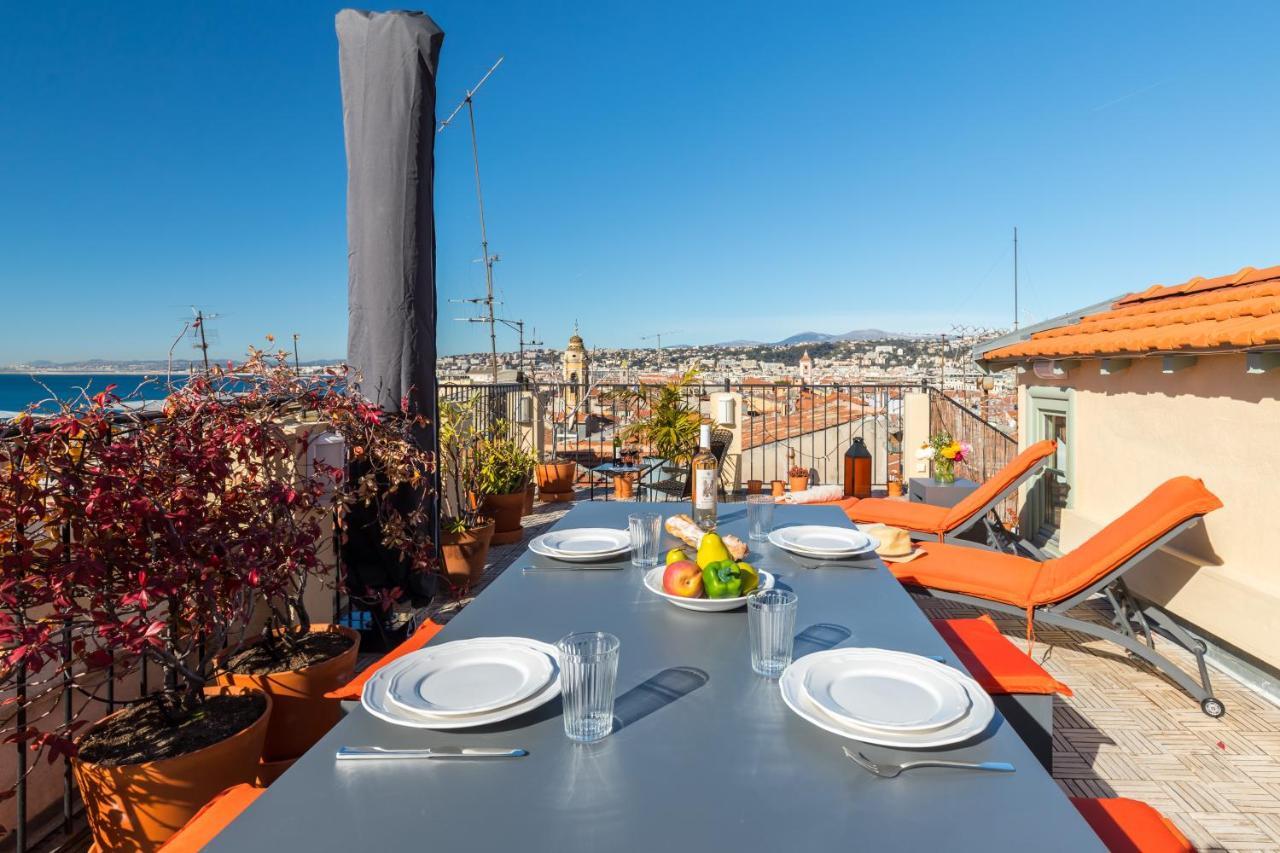 Le Chateau - The Most Beautiful Sight In Old Town, Private Terrace Ницца Экстерьер фото
